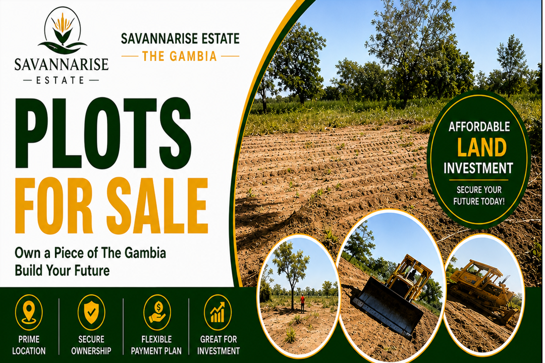 SavanaRise Plots for Sale in The Gambia